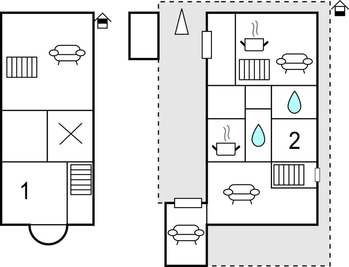 2 Bedroom Amazing Home In Lemvig Norby  Экстерьер фото